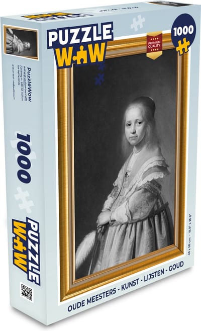Puzzel Oude meesters - Kunst - Lijsten - Goud - Legpuzzel - Puzzel 1000 stukjes volwassenen