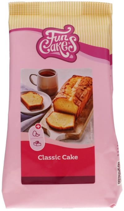 FunCakes Bakmix voor Classic Cake - 500g - Luchtige Vanille Cake Mix - Boeren Cake en Oma's Cake