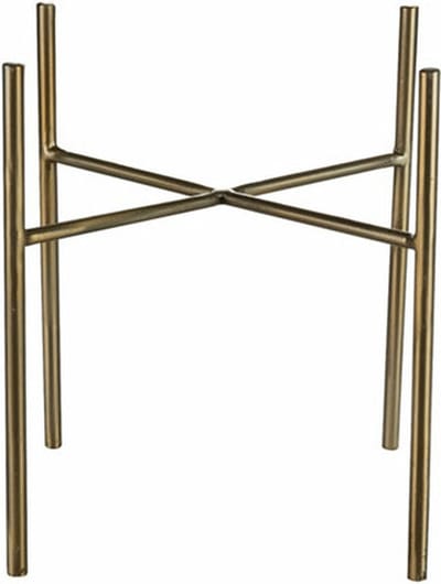 Ter Steege Plantverhoger - bloempot plantenstandaard - goud - H25 x B25 cm
