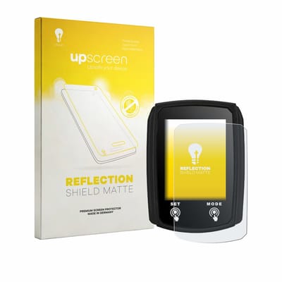 upscreen - Screenprotector voor JZK Bike Computer - Folie Beschermfolie anti glare matte