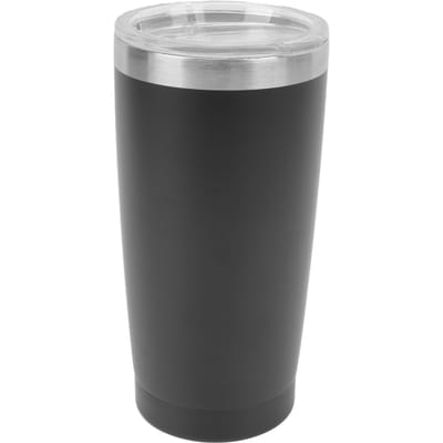 20oz Roestvrijstalen Geïsoleerde Koffiemok Koud Houdend Warmhoudend Roestvrijstalen Geïsoleerde Waterfles Zwart