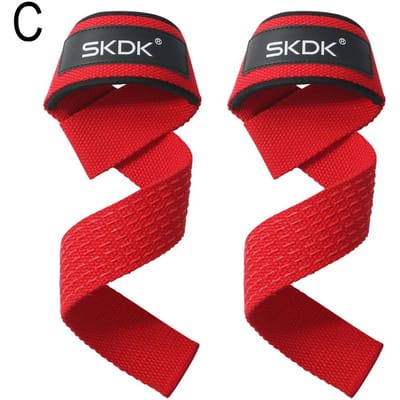 Skdk Siliconen Gewichtheffen Straps Anti Slip Polssteun voor Crossfit Deadlifts Krachttraining Handgrepen
