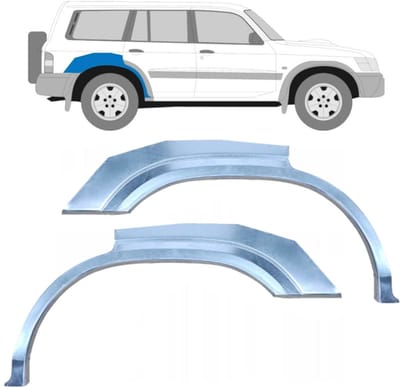 Reparatiepaneel achterspatbord voor Nissan Patrol Y61 GY61 1997-2009
