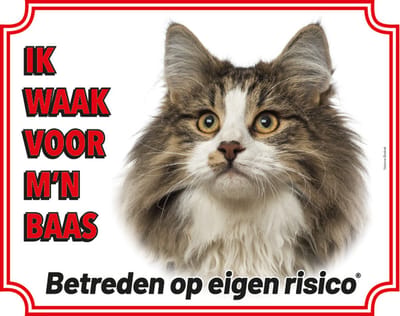 Noorse Boskat Waakbord
