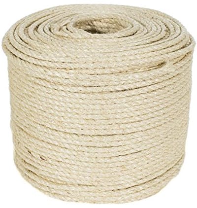 Premium Gedraaid Sisal Touw 3/8 Inch - Huisdier Veilig - 30 Meter