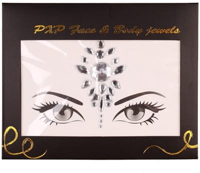 Face & Body Jewels All-In-One Glitter sticker - CARNAVAL - PRIDE - FESTIVAL - Model F