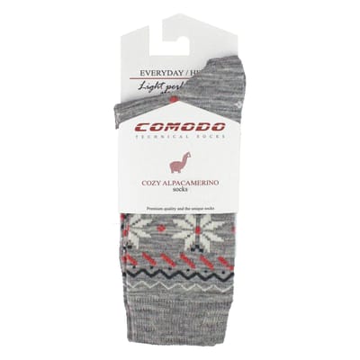 Heren Dames Alpaca Merino Wol Wandelsokken | Ademend Trekking Sokken