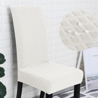 Jacquard Dikke Waterdichte Stoelhoezen Voor Eetkamerstoelen Hoezen Eetkamerstoel Zittinghoezen Keukenstoelhoezen Slipcovers universal size