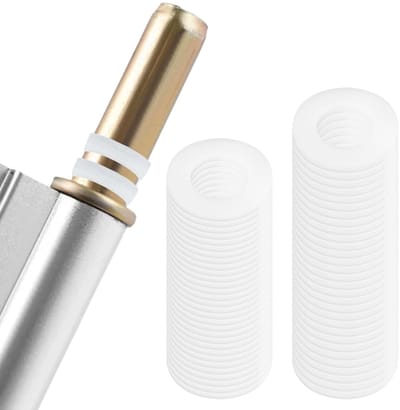 JHUBERS- Wasmachines 60 Stuks - Nylon Ringetjes - Deur Scharnieren - Dikte 0.5 mm/1.2 mm - Slijtvast - Lichtgewicht