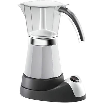 Cafetiere électrique DELONGHI EMKM6B Alicia Plus - Blanc - 6 tasses - 450W