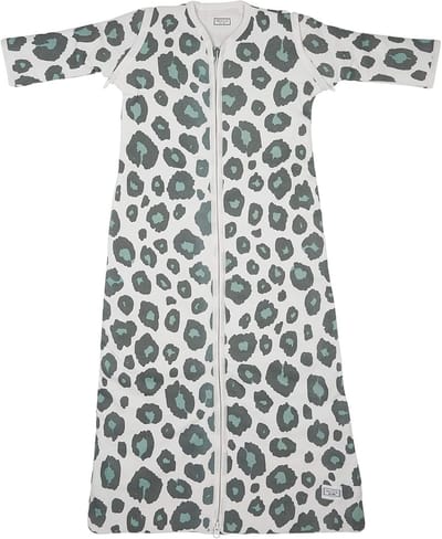 Slaapzak met afritsbare mouwen voor baby's en peuters, 90 cm, groen