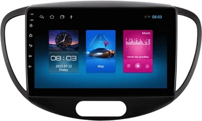 Autoradio met bluetooth - Carplay - Voor Hyundai Grand i10 (2007-2013) - Geschikt voor Apple en Android - Stereo - Navigatie - Navigatiesysteem auto - 1GB 16GB