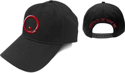Queens Of The Stone Age - Q Logo Baseball pet - Zwart