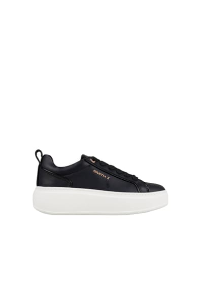 sxbchsw-9502-blk Alexander Smith Vrouwen leder zwart