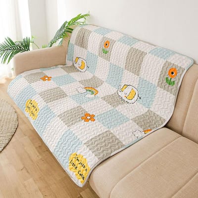 Tapis de sol pour animaux de compagnie, tapis pour chien pour dormir, tapis rafraîchissant pour le printemps et l'été, tapis pour chat, tapis de cage pour chien, fournitures pour chiens 50*50CM