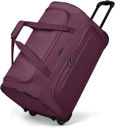 Redolz Duffle Essentials reistas op 2 wielen 61 cm - burgundy