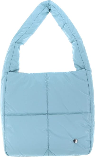 SEIDENFELT MANUFAKTUR Shopper Schoudertas Lahti Hobo Minty Blue Mintgroen