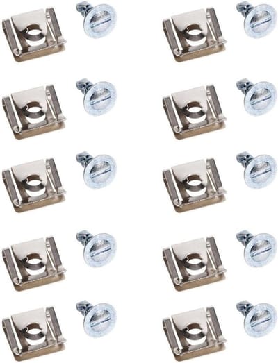 Set van 10 metalen schroeven voor motorafdekking, bevestigingskit voor A4 A6 en Superb, duurzame kunststof producten voor motorbescherming en montage