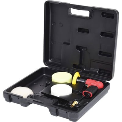 KS TOOLS 1/4" Mini-persluchtpolijstmachine set 5-delig - 515.5120