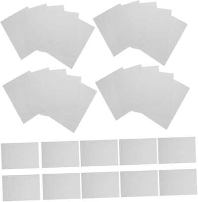 Puzzel Bewaar Vellen - Zelfklevend Papier - Puzzels Beschermen - Eenvoudig Peel And Stick - A4 Formaat - Wit