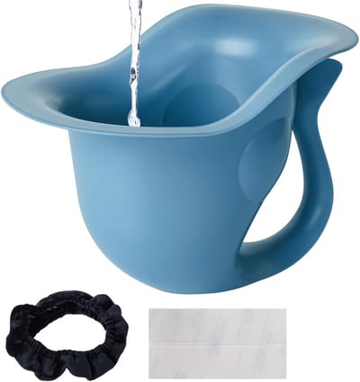 Kinderpotje Visvorm - Klein potje - Zindelijkheidstraining - Antislip ontwerp - 14x14x19.55cm - Blauw