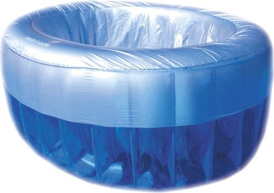 La Bassine Cocon bevalbad - ontworpen door een moeder - best verkocht - blauw - eenpersoons