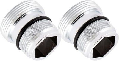 2 Stuks Male Thread Tap Aerator Connector, M18 naar M22 Faucet Adapter voor Keuken en Badkamer, Waterfilter Aansluiting voor Kranen en Purifiers