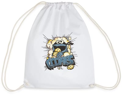 Sesamstraat Koekiemonster En Koekjes Gymtas