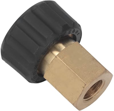 Dailygoods - Hogedrukreiniger Adapter - G1/4in naar M22 X 1.5mm - Geschikt voor wasmachines - Ideaal voor hogedrukreinigers - Gemakkelijk te installeren