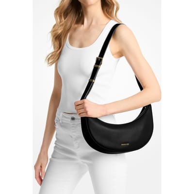 Michael Kors Medium Sling Crossbody Black Maat: OS | Schoudertassen Outlet | Dames | Zwart