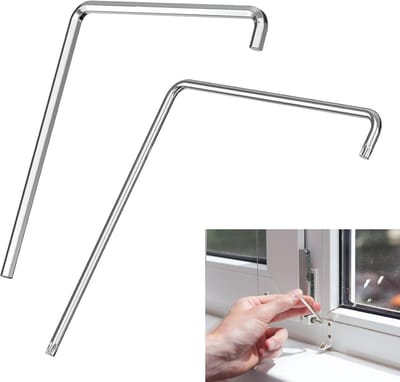 Gereedschapsset voor Raamafstelling: 4mm Inbus en TX15 Torx Sleutel voor Kozijn en Beslag