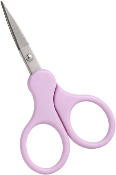 Wenkbrauwschaartje - Mini schaar - Gezichtsverzorging - Roestvrij staal - 8.9 cm - Zilver