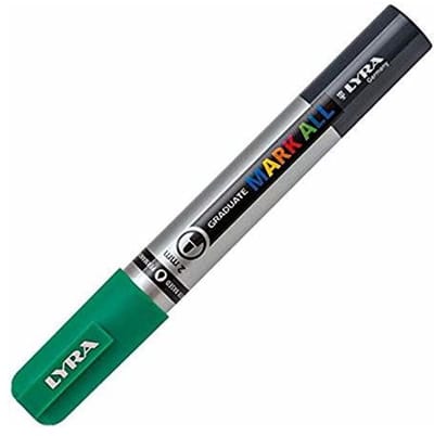 Lyra Graduate Mark All permanente marker Kogelpunt Lichtgroen 6 stuk(s)