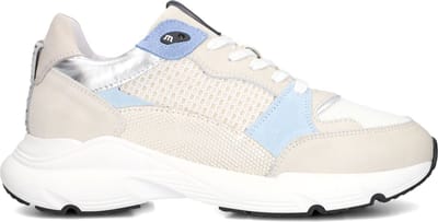 Maruti Raven Sneakers Dames - Leren Sneaker - Beige - Maat 40