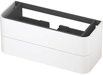 INK - Afgeronde Onderkast Gelakt 2 Laden Softclose Tbv Grepen - 1200x450x520 Mm - Mat Wit