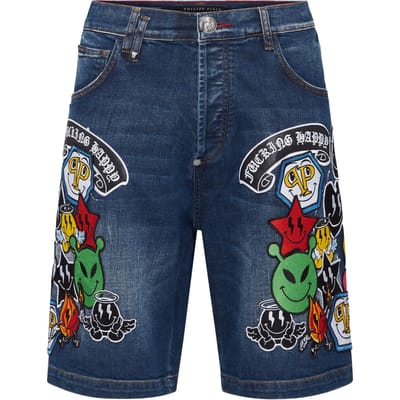 Denim Fermentera Shorts Smile
