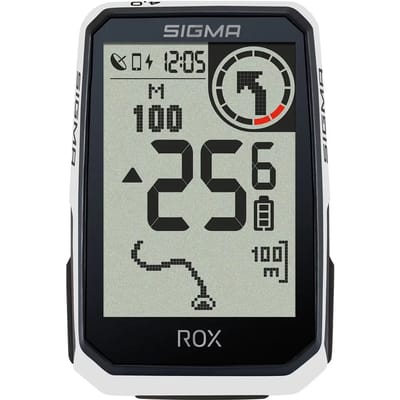 Sigma ROX 4.0 (White) Endurance Draadloze fietscomputer Bluetooth