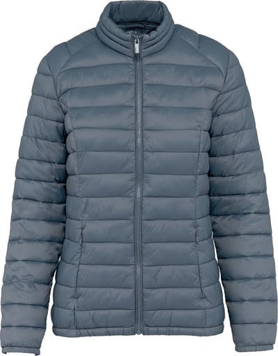 Native Spirit Ecologische lichte donsjekker voor dames NS6001 - Mineral Grey - L