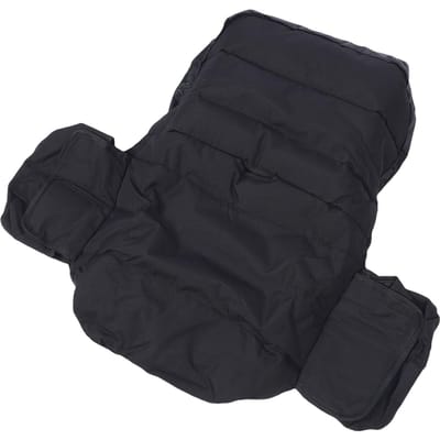Housse de Siège de Tondeuse à Gazon Tissu Oxford 600D Imperméable Réglable Protection de Siège de Tracteur pour Extérieur Noir