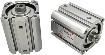 Hydraulische Cilinder - Pneumatische Component - Industriële Toepassingen - Enkele Werkende Stang - 35 mm Boring - Metaal