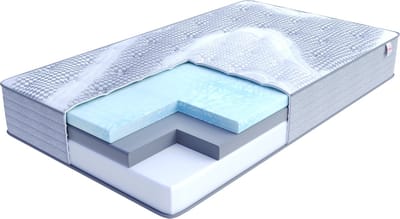 FDM® ARCTIC ELITE Matras 90x200 cm - Hoogte 28 cm H3 en H4 - Koudschuim Matrassen - Dubbelzijdig - 7 zones - Öko-Tex