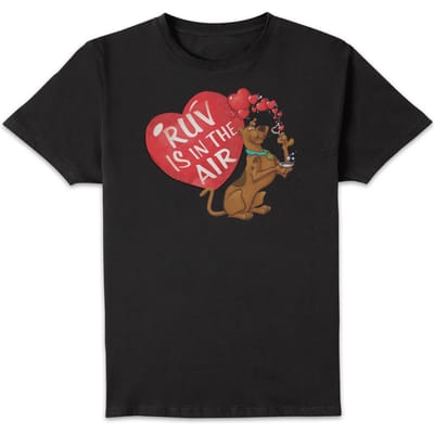 Scooby Doo Ruv Is In The Air Men's T-Shirt - Black - S