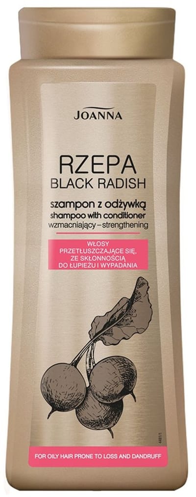 Joanna - Turnip Shampoo From Conditioner Is Hair Lossy And Oily 400Ml