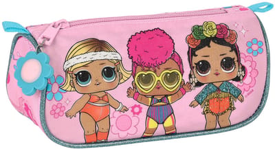 Schoolpennenzak LOL Surprise! Glow girl Roze (20 x 8.5 x 8 cm)