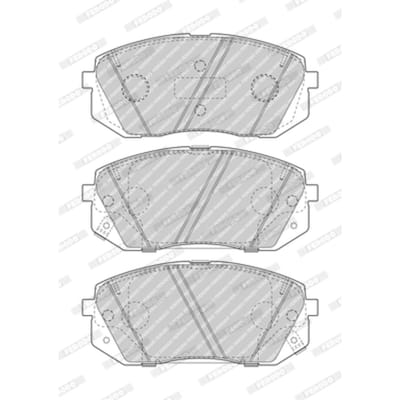 Remblokset FERODO FDB5039, voor