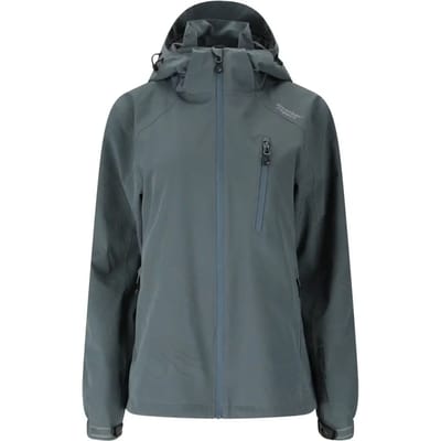 Damesjack met capuchon Weather Report Camelia AOP AWG W-PRO 15000
