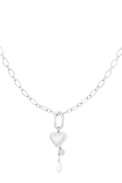 heart glow ketting