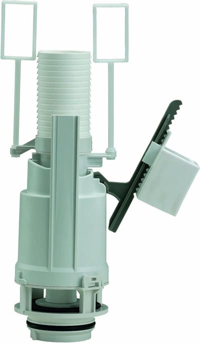 Toilet Mechanisme - Spoelmechanisme Inbouwreservoir - Toilet Onderhoud - Dubbele Spoelknop - 70 x 70 x 325 mm - Wit