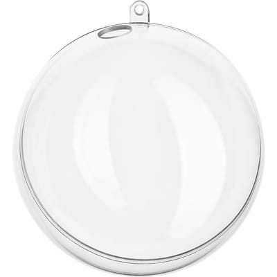 Acryl bal met gat, Ø 12 cm