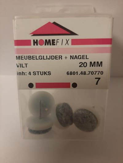 Homefix Meubelnagel Vilt - 20 mm